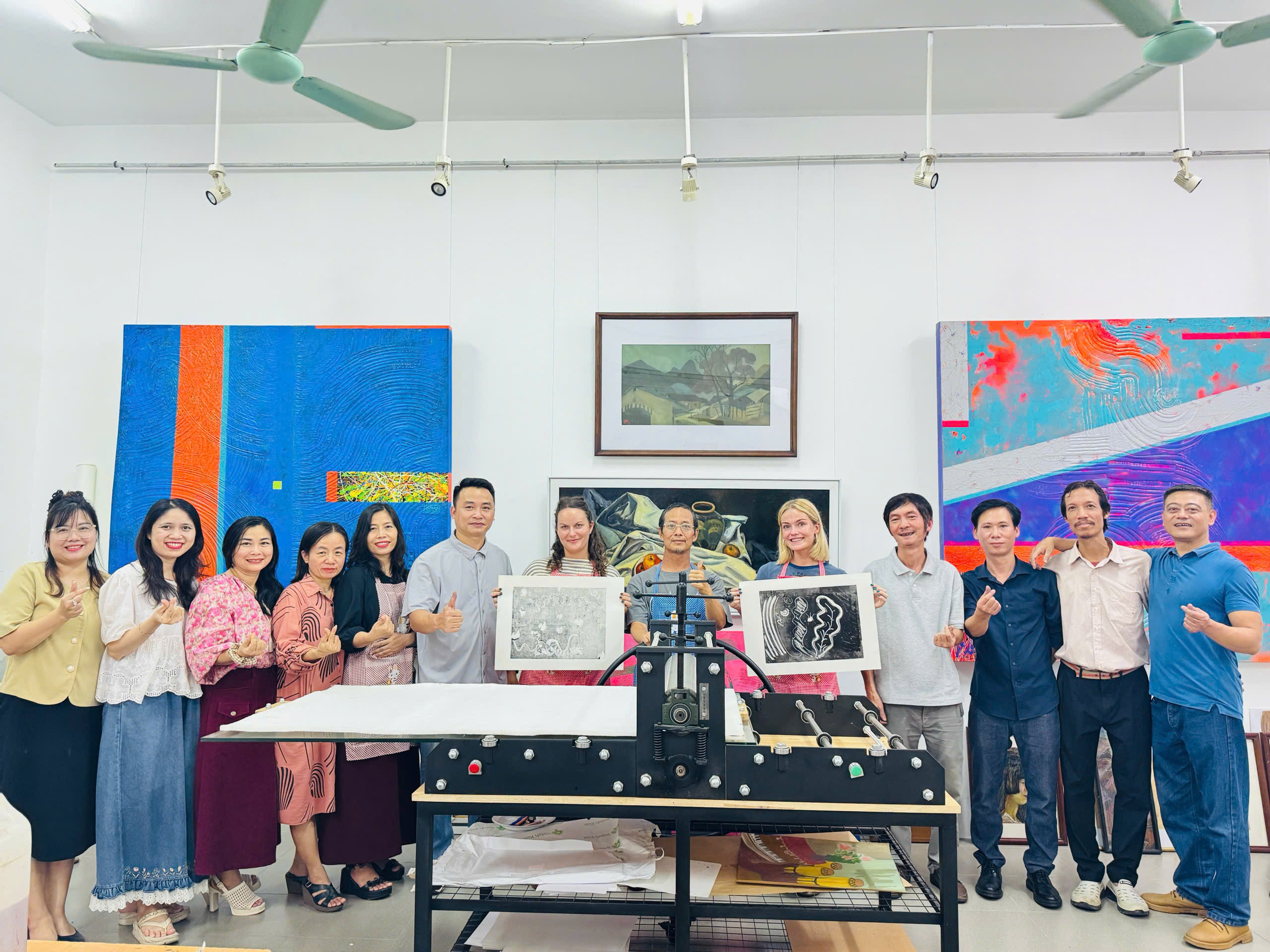 WORKSHOP “NGHỆ THUẬT IN ĐỘC BẢN” – KHI NGHỆ THUẬT MỞ RA NHỮNG CÁCH NHÌN MỚI